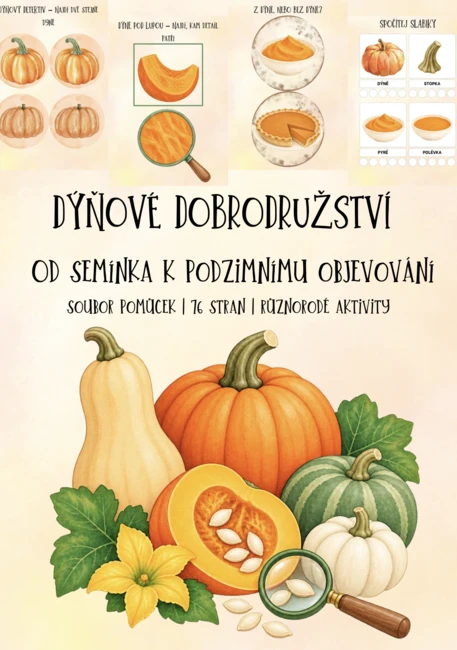 🎃 DÝŇOVÉ DOBRODRUŽSTVÍ  - Od semínka k podzimnímu objevování