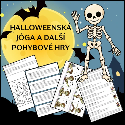 HALLOWEENSKÁ JÓGA A DALŠÍ POHYBOVÉ HRY
