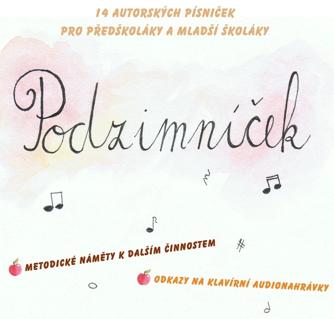 PODZIMNÍČEK - zpěvník 14 autorských písní s audionahrávkami