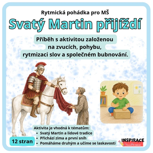 Rytmická pohádka  -  Svatý Martin přijíždí