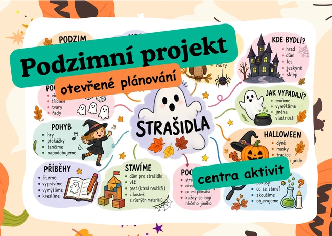 STRAŠIDLA – podzimní projekt otevřeného vzdělávání