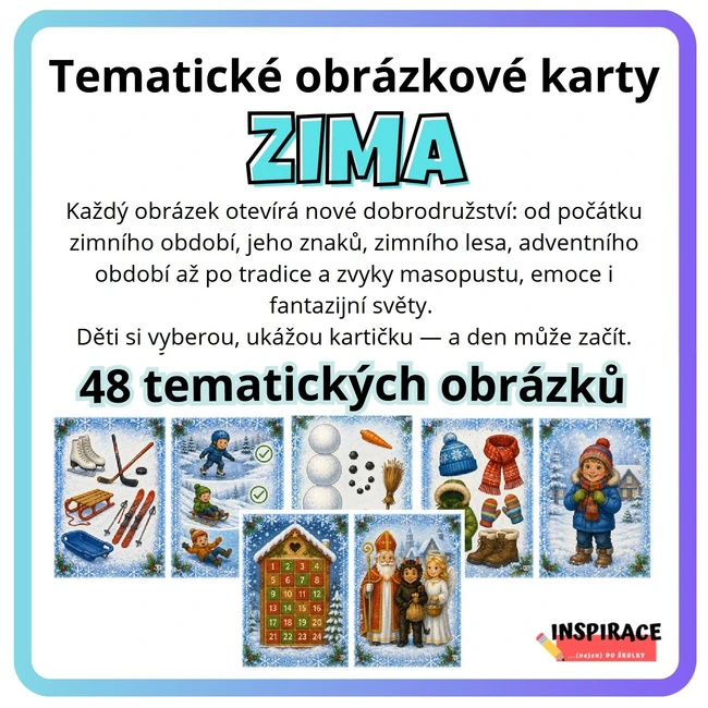 Tematické obrázky - ZIMA