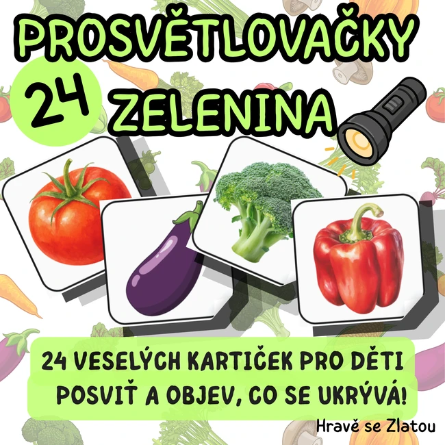 Prosvětlovačky – Zelenina