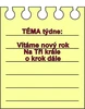 Tématický blok - Vítáme nový rok - na Tři krále o krok dále