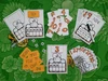 Halloweenské počítání do 10 - DUCHOVÉ a PAVOUČCI - flashcards, mazačky a skládačky