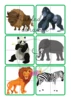 Zvířata Zoo - pexeso, skládačky – ukázka 2