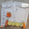 Včely - skládačky, vystřihovánka, pracovní listy, puzzle