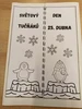 Světový den tučňáků lapbook MŠ