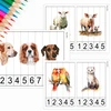 PUZZLE PROUŽKY - DOMÁCÍ ZVÍŘÁTKA 