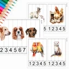PUZZLE PROUŽKY - DOMÁCÍ ZVÍŘÁTKA 