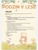 PODZIM V LESE (týdenní plány)