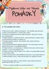 Pohádky - týdenní plán, přípravy