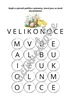 VELIKONOCE - pracovní listy