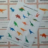  Kreslení dinosauři - demonstrační karty  – ukázka 4