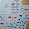  Kreslení dinosauři - demonstrační karty  – ukázka 2