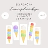 Skládání zmrzliny