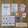  TANAGRAM PUZZLE - barevné předlohy 
