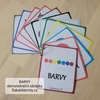  BARVY - demonstrační karty 
