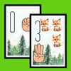 Výzdoba matematika les - číslice 0 - 20, porovnávání, geometrické tvary