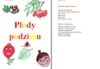Týdenní příprava do MŠ plody podzimu
