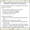 První týden ve školce: týdenní příprava do MŠ