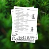 Houby - hrací, poznávací a demonstrační karty + pracovní list s tajenkou