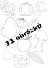 Modelovací podložky nebo omalovánky "Podzimní téma"