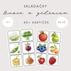 Skládačky - ovoce a zelenina