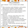 Halloween: týdenní příprava do MŠ – ukázka 2