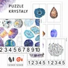 KRYSTALY - počítání a puzzle pro nejmenší