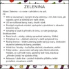 Zelenina: týdenní příprava do MŠ