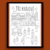 Tři králové - kooperativní omalovánka