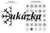 Sněhové vločky  – ukázka 4