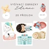 Vyšívací / provlékací obrázky - Zdraví – ukázka 2