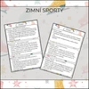 Zimní sporty: týdenní příprava do MŠ