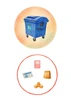 Tříděný odpad - prosvětlovací karty