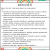 Den dětí: týdenní příprava do MŠ