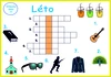 Obrázkové křížovky Léto – ukázka 2