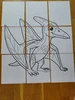 Dinosauří kooperativní (maxi) omalovánky 9A4 – ukázka 2