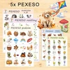 5x PEXESO - domácí zvířátka, houby, rostliny, podzim, maminka a já – ukázka 3