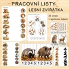 PRACOVNÍ LISTY - LESNÍ ZVÍŘÁTKA