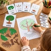  MONTESSORI STROM – třísložkové karty, přiřazování a puzzle  – ukázka 5